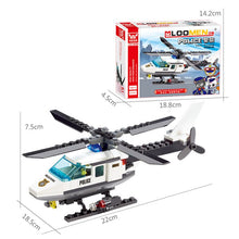 102pcs Aircraft Airplane Compatible with Legoinglys Building Blocks Toy Kit DIY Educational Children Christmas Birthday Gifts