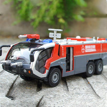 1:50 Alloy Engineering Vehicles,High Simulation Fire Truck,Fire Ladder,Climbing Car,Children's Educational Toys,Christmas Gift