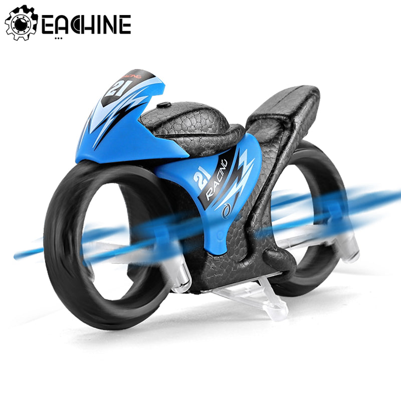 Eachine E021 Racing 2-In-1 Land/Air Mode One Key Switch Flying Motorcycle 2.4G RC Drone Quadcopter