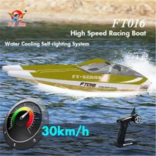 FT016 2.4G 30km/h Wireless High Speed RC Racing Boat Toy for Kids Adults