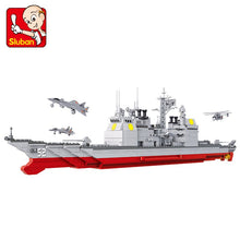 Navy Submarine Compatible Legoingly Military Ship Plane Aircrafted Carrier Warship Battle Cruiser Frigate Model Building Blocks Toy