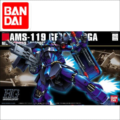 Original Japaness Gundam Model HG 1/144 Geara Doga AMS-119 Mobile Suit Kids Toys
