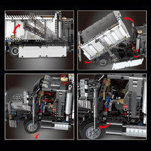 Yeshin Technic Car Toys The MOC Legoing Snowplow Car Model Building Blocks Bricks Assembly Car Toys Kits Kids Christmas Gifts