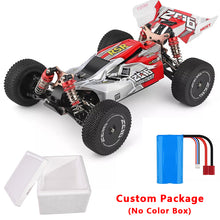 Wltoys 144001 1/14 2.4G RC Buggy 4WD High Speed Racing RC Car Vehicle Models 60km/h RC Racing Car 550 Motor RC Off-Road Car RTR