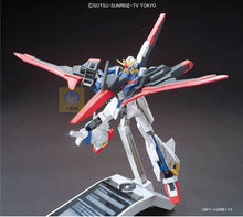 Original Gundam HG 1/144 Model Lightning Zeta GUNDAM NORN Freedom Unchained Mobile Suit Kids Toys With Holder