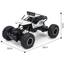 1:16 4WD RC Cars Alloy Speed 2.4G Radio Control RC Cars Toys Buggy 2017 High speed Trucks Off-Road Trucks Toys for Children Gift
