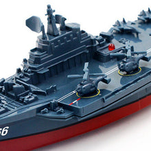 2.4GHz. Childrens Water Toy Remote-Controlled Ship Aircraft Carrier Refined Boat Model RC Boats
