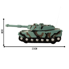 23*8Cm Smart Rc War Tank radio tank Tactical Vehicle Military Main Battle Tank Model Sound Recoil Remote Control Tank Toy