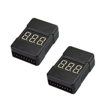 BX100 1S-8S Battery Voltage Meter Tester Lipo Battery Monitor Buzzer Alarm For RC Drone Helicopter