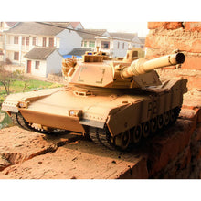 1:24 M1A2 Tank Toy Children Remote Control Car Model 2.4GHz Kids Early Eductional Parent-child Interactive Puzzle