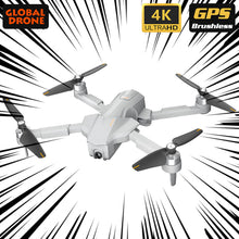 Dron 4K GPS Drone with Adjust Gimbal HD Camera Brushless Folding Quadcopter Follow Me RC Quadrocopter VS K1 K20 SG906 F11 Zino