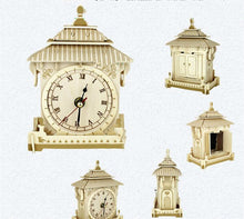 3D Smooth Wooden Clock Blocks for Children Kids Educational Toys DIY Assembly Model Clock Kit Toys Gift for Children Adult Teens