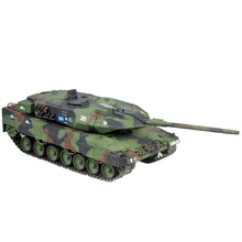 1:16 German Leopard 2A6 Main Battle Tank 2.4G Remote Control Model Military Tank Sound Smoke Shooting Effect Metal Upgraded