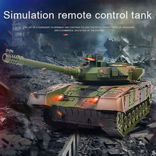 Xmas remote control Big tank charger battle launch cross-country tracked Light Musical vehicle boys play Toy for kids children