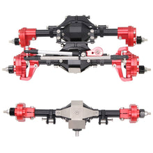 SCX10 Aluminum CNC Anodized Full Front Rear Portal Axle for 1/10 RC Crawler Car Axial SCX10 II 90046 90047 Upgrade Parts