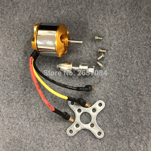 1pcs A2212 Brushless Motor 930KV 1000KV 1400KV 2200KV 2450KV 2700KV For RC Aircraft Plane Multi-copter Brushless Outrunner Motor