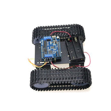 ESPduino Control Robot Tank Chassis Kit with Development Board+Motor Drive Shield Board+DC Motor for Arduino DIY RC Toy Kit