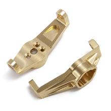 YEAHRUN 1Pair Heavy Duty Brass Front Hub Carrier for Traxxas TRX4 1/10 RC Crawler Counterweights