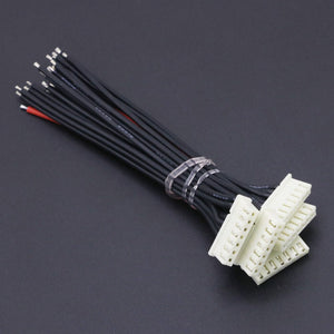 10pcs/lot 2S1P 3S1P 4S1P 5S1P 6S1P JST-XH JST XH Connector Adapter plug Balance Changer Wire Charger Cable for Lipo Battery
