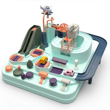 Education Railcar Toy Eco-Friendly Baby Adventure Toy Car Macaron Color Table Games Boy and Girl Puzzle Toys