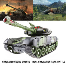 44CM Super RC tank charger battle launch cross-country tracked remote control vehicle Hobby boy toys for kids children XMAS