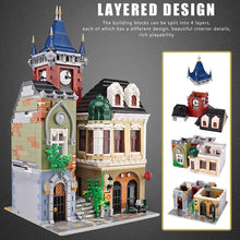 City Street Building Toys The Legoing MOC Old Town Pub Set Assembly Model Kids Christmas Toys Gifts Building Blocks Bricks Kits