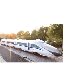 kids toys RC Toy gift RC Rail Train Simulated Subway High-Speed Train EMU Model With light and Sound RC Car Toys for children