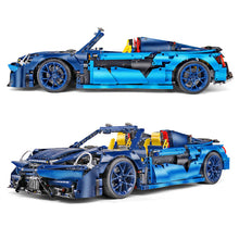 Technic Car Model Mini Legoing Blocks The MOC-16029 McLaren 570S - Bugattis 42083 B-Model Car Assembly Kits Kids Christmas Gifts