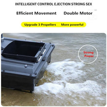 New Function Fixed Speed Cruise Remote Control Fishing Finder Boat 1.5KG 500M Dual Night Light Lure Fishing Smart RC Bait Boat