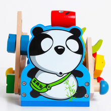 Wooden Construction Screwing Blocks Tool Kit Assembly Toolbox Building Set Detachable Nut for Age 3+ Children Construction Toys