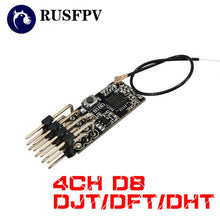 2PCS 2.4G 4CH Mini Frsky D8 Compatible Receiver With PWM Output for FRSKY DJT/DFT/DHT Transmitter RC FPV Racing Drone