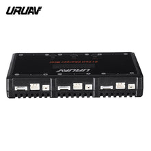 URUAV U1/U3 6 in 1 6X4.35W/18W 6X1A/1.5A DC 1S/2S/3S Battery Charger For 1S LIPO/LiHV Battery With USB Micro MCX mCPX MOLEX