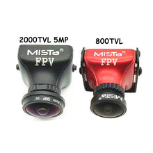 Upgraded Mista 800TVL / 2000TVL CCD 2.1mm Wide Angle HD 1080P / 5MP 16:9 OSD FPV Camera PAL/NTSC Switchable For RC Model Drone