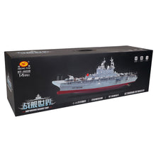 2019 Hot Sale 1:360 2.4G RC Navy Amphibious Assault Ship Marine Warship Model Educational Toy Gift For Kid Children Adult Toy