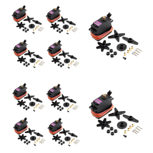 10PCS MG996R Metal Gears Digital Servo Motor for High Speed & Torque RC CAR 1/8 Helicopter Boat Airplane Arduino UNO Diy