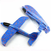 Hand throw airplane EPP Foam Outdoor Launch Glider Plane Kids Toys 48 cm Interesting Launch Throwing Inertial Model Gift funny