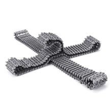 2pcs Metal Tracks s Crawler Chain for Heng Long Taigen Tiger 1 1:16 Scale DIY RC Tank German tiger Replacement spare