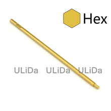 Titanium Nitride TiNi Hex ScrewDriver Slotted Screwdriver Phillips Screwdriver Tip Steel Bit