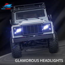 New MN 99 Upgraded Version MN99S D90 4WD RC Car 1/12 Scale Defender Electric Remote Control Car Toy For Boy Gift With LED Lights