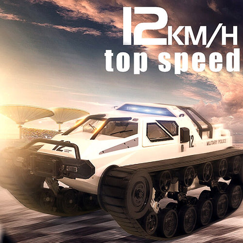 1/12 2.4G Drift RC Tank Car High Speed Full Proportional Control Vehicle Model Toy NSV775