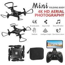 2019 New Original Mini Drone Folding UAV RC Drone with 4K HD Video Camera 4-axis dron RC Quadcopter kids Helicopter drones toys