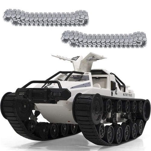 SG 1203 World of RC Tank Car 2.4G 1:12 High Speed Full Control Vehicle Models 5M Wading Depth With Gull-wing Door Metal Crawler