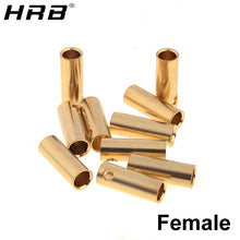 10PCS Amass Banana Plug 2.0mm 3.0mm 3.5mm 4.0mm Bullet Female Male Connector 5.0mm 5.5mm 6mm 6.5mm Brass Plated Copper RC Parts