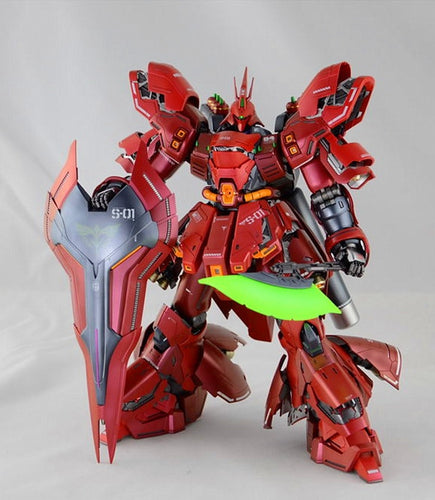 China Model Gundam MG 1/100 Model MSN-04 SAZABI Ver .KA Mobile Suit Kids Toys