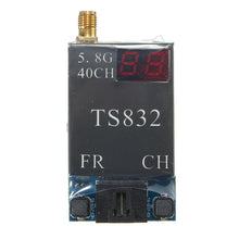 5.8G 600mw 5KM Wireless AV Transmitter TS832 40CH + RC832 TS5823 TS5828 Receiver 48CH For RC FPV Racing Drone