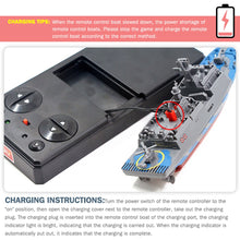 2.4GHz Remote Control Boat Toys Dual-Motor Waterproof Electric Sport Twin Propellers Rc Boat Children Water Games Birthday Gifts