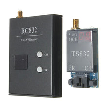 5.8G 600mw 5KM Wireless AV Transmitter TS832 40CH + RC832 TS5823 TS5828 Receiver 48CH For RC FPV Racing Drone