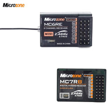 MicroZone MC6C Remote Control With Mini MC6RE/MC7RB 2.4G Receiver For SU27 Fixed Wing Aircraft RC Drone