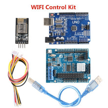 With WiFi/PS2 Hnadle Control Kit TS400 4WD Robot Tank Chassis Kit UNO Board+Motor Driver Board+12V DC Motor DIY RC Toy