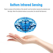 Magic Hand UFO Flying Aircraft Drone Toys Electric Electronic Toy LED Mini Induction Drone UFO toys Kids Xmas Brithday Gifts